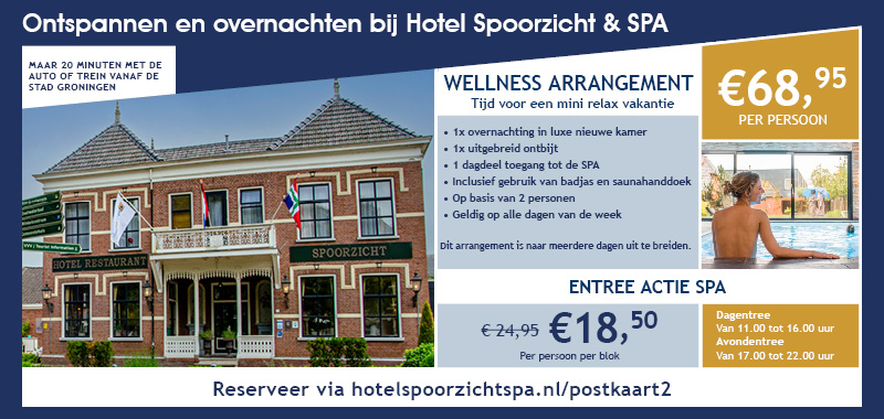 Postkaart 2 - Hotel Spoorzicht &